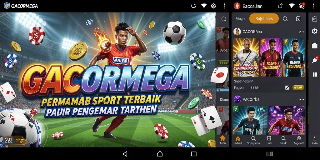 Tampilan screenshot GACORMEGA yang menunjukkan pengalaman taruhan yang mengasyikkan.