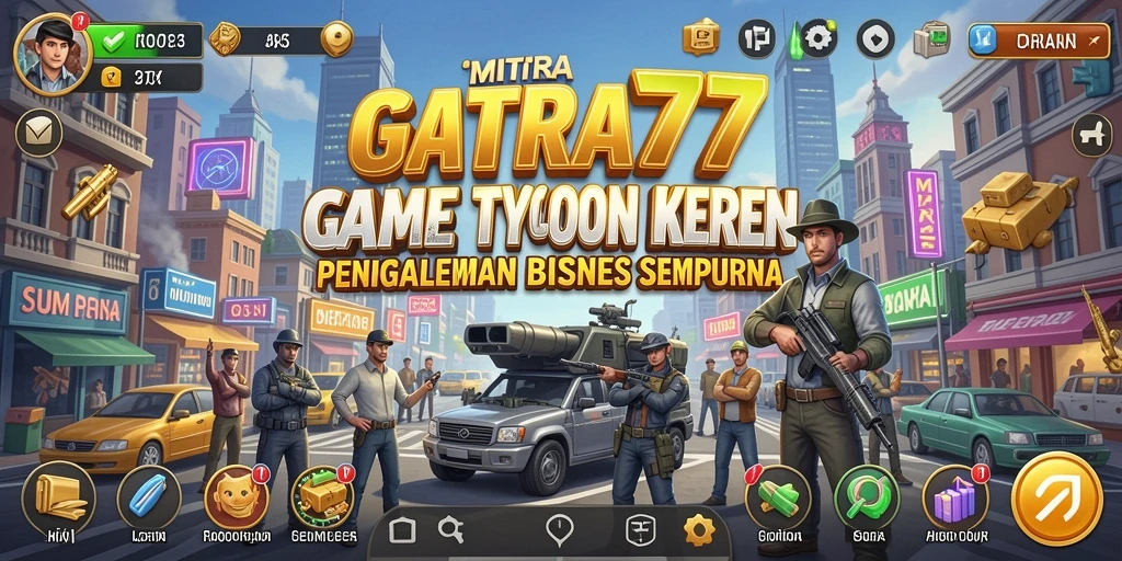 Tampilan gameplay menantang dan menarik dari MITRA77.