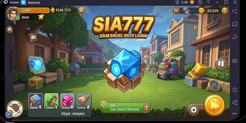 Tampilan gameplay SIA777 yang penuh warna dan menarik.